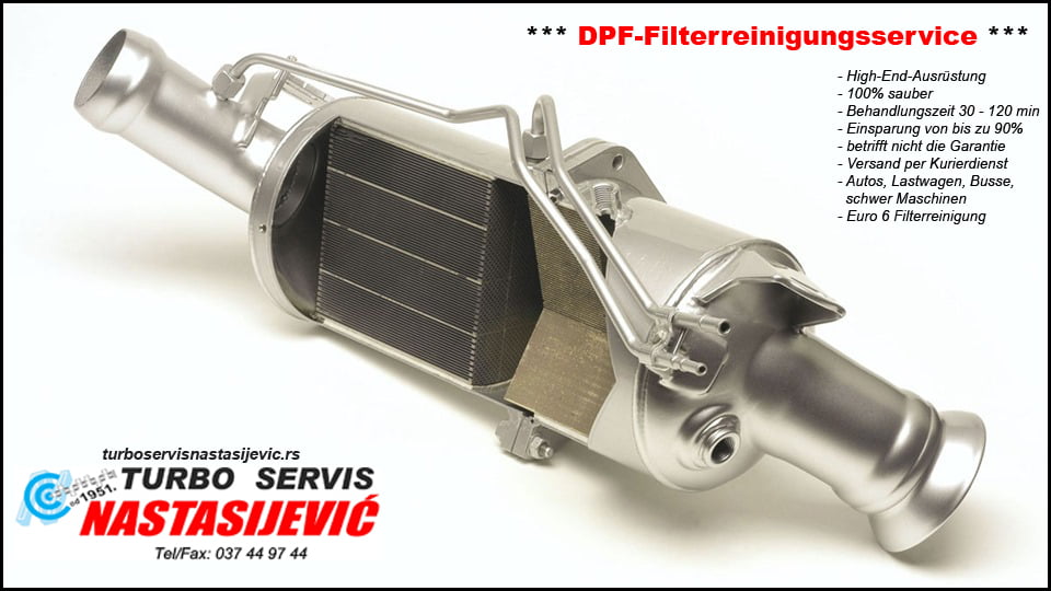 DPF-Filterreinigungsservice